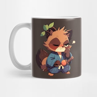 Japanese Tanuki Raccoon Mug